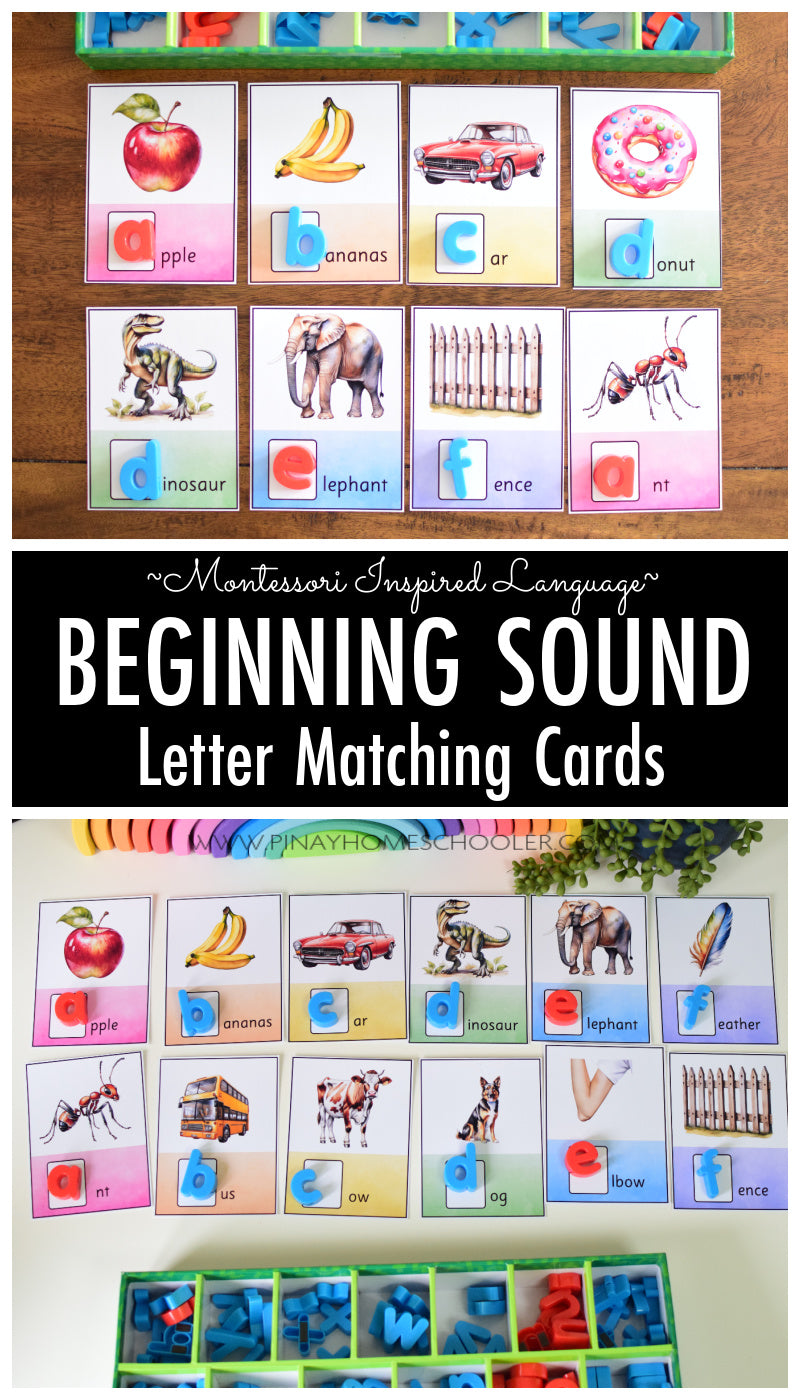 Beginning Letter Match Cards