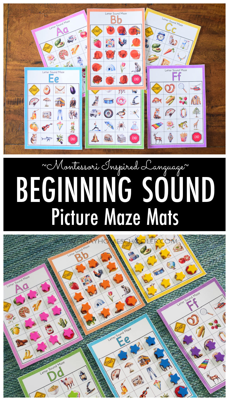 Beginning Sound Mazes