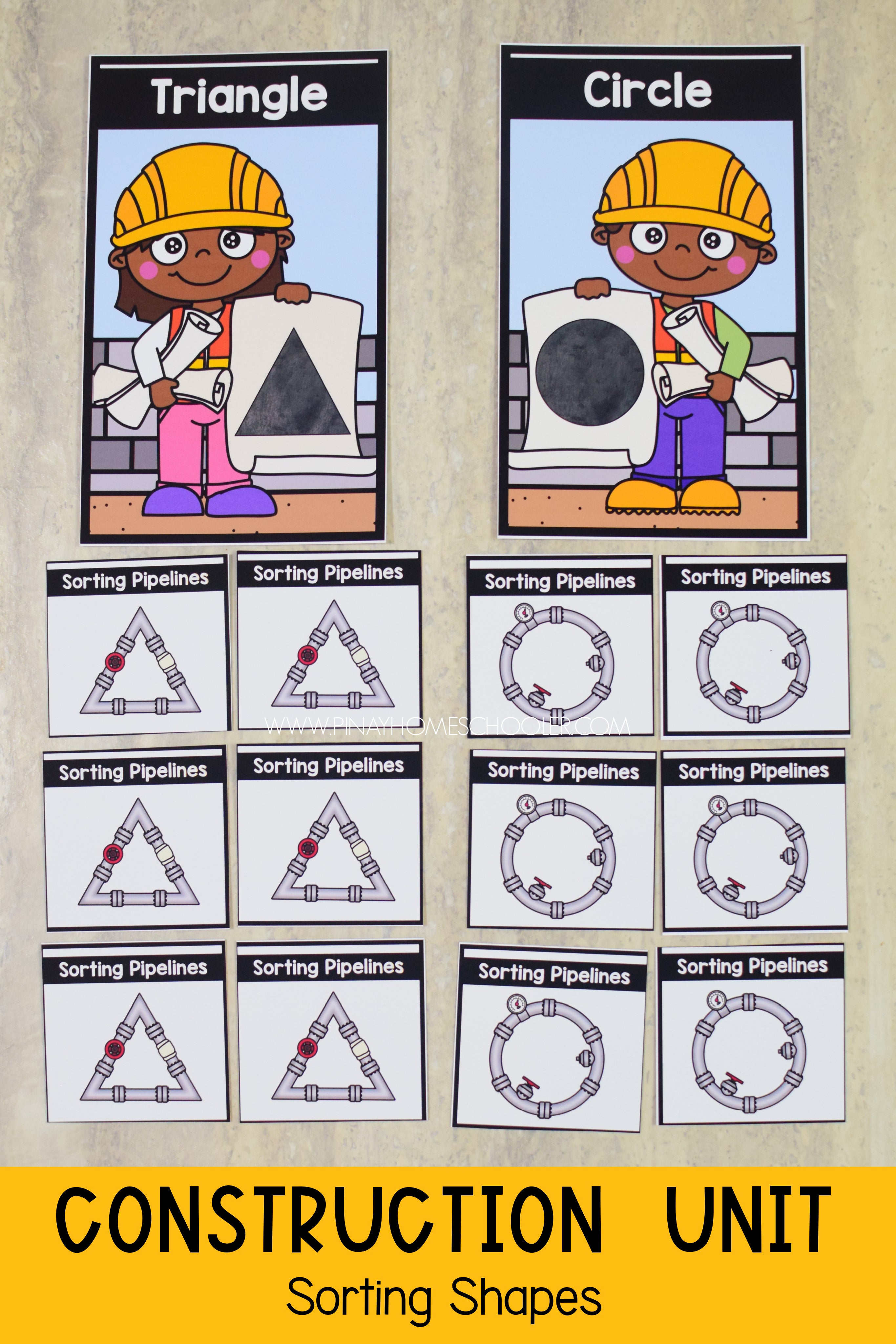 Construction and Tools Preschool Mini Unit