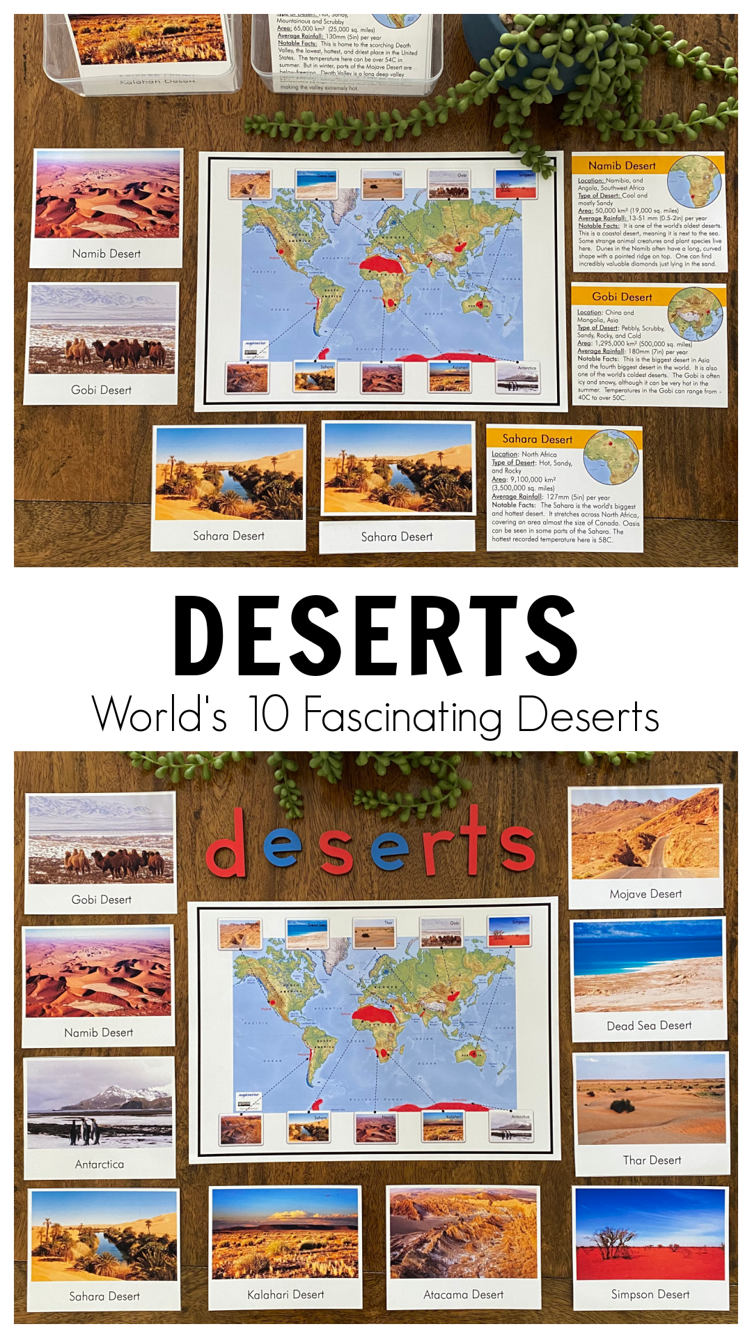 Deserts - World's 10 Fascinating Deserts