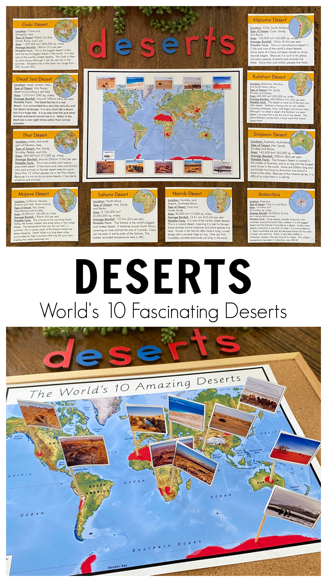 Deserts - World's 10 Fascinating Deserts