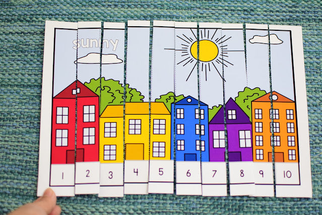 Weather Themed Preschool Mini Unit Activities