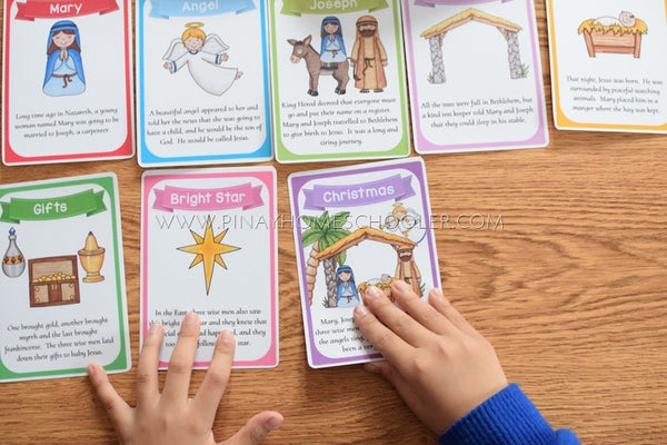 Nativity Story Cards and Activity Sheets