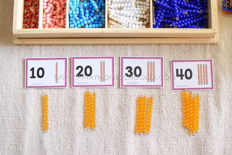 Montessori Teens and Tens Extension Work