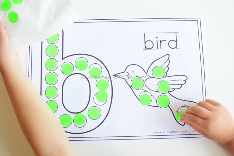 100+ Alphabet Letter Dot Activity Sheets