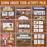 Land Down Under Toob Activity Pack - Safari Toob