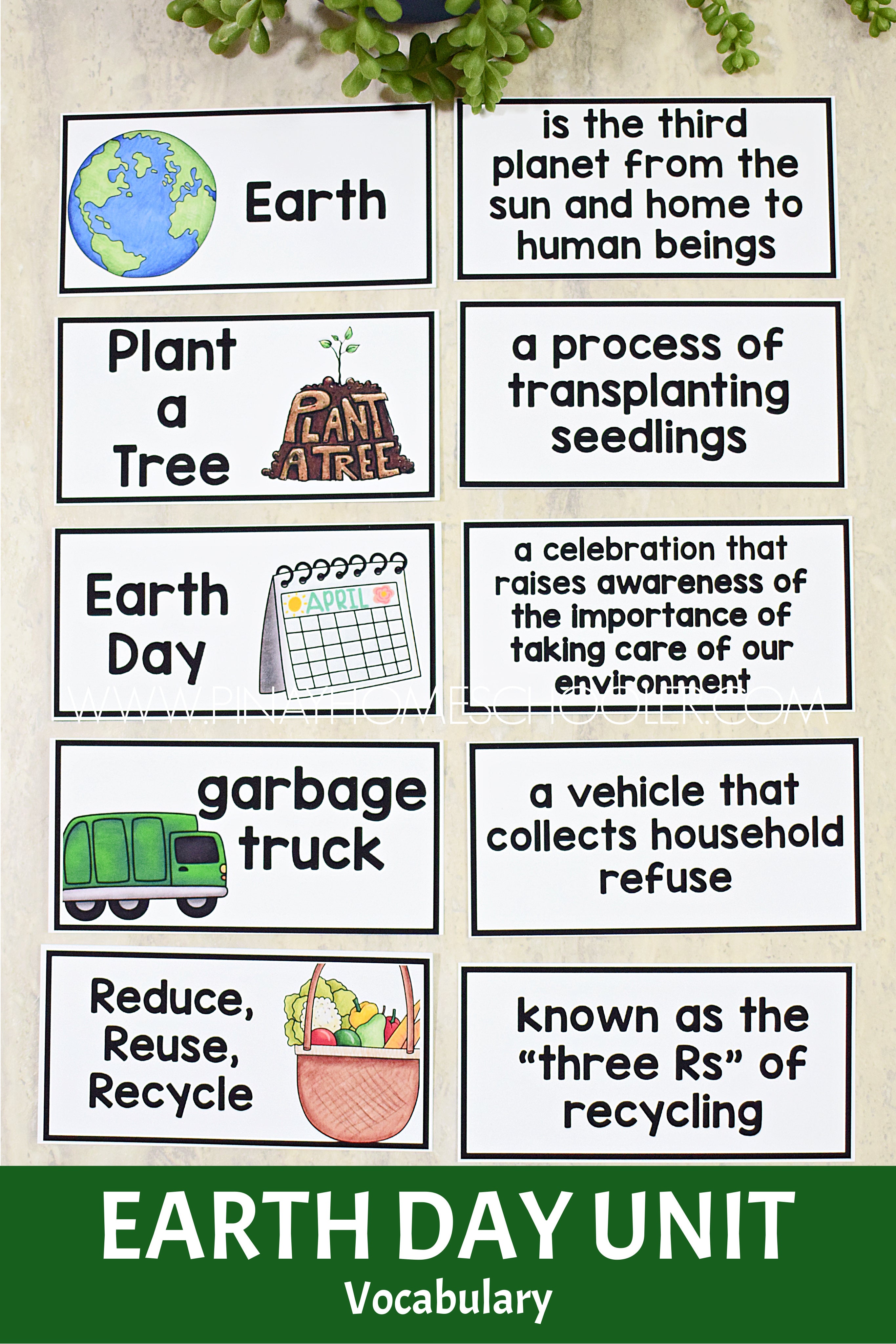 Earth Day Preschool Mega Bundle Unit