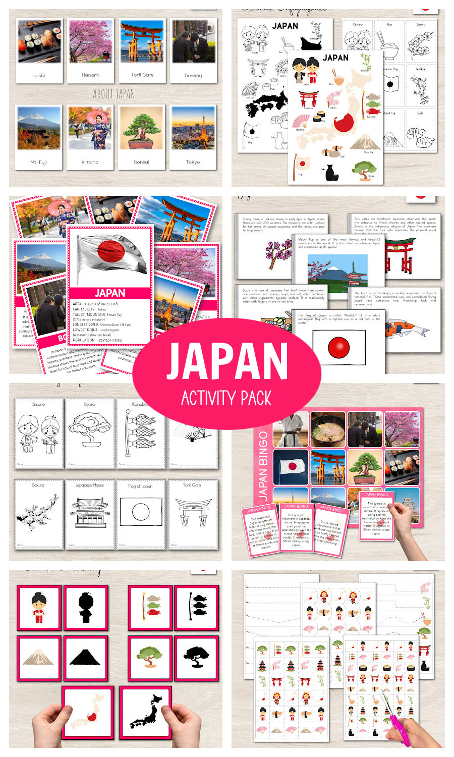 Japan Activity Pack
