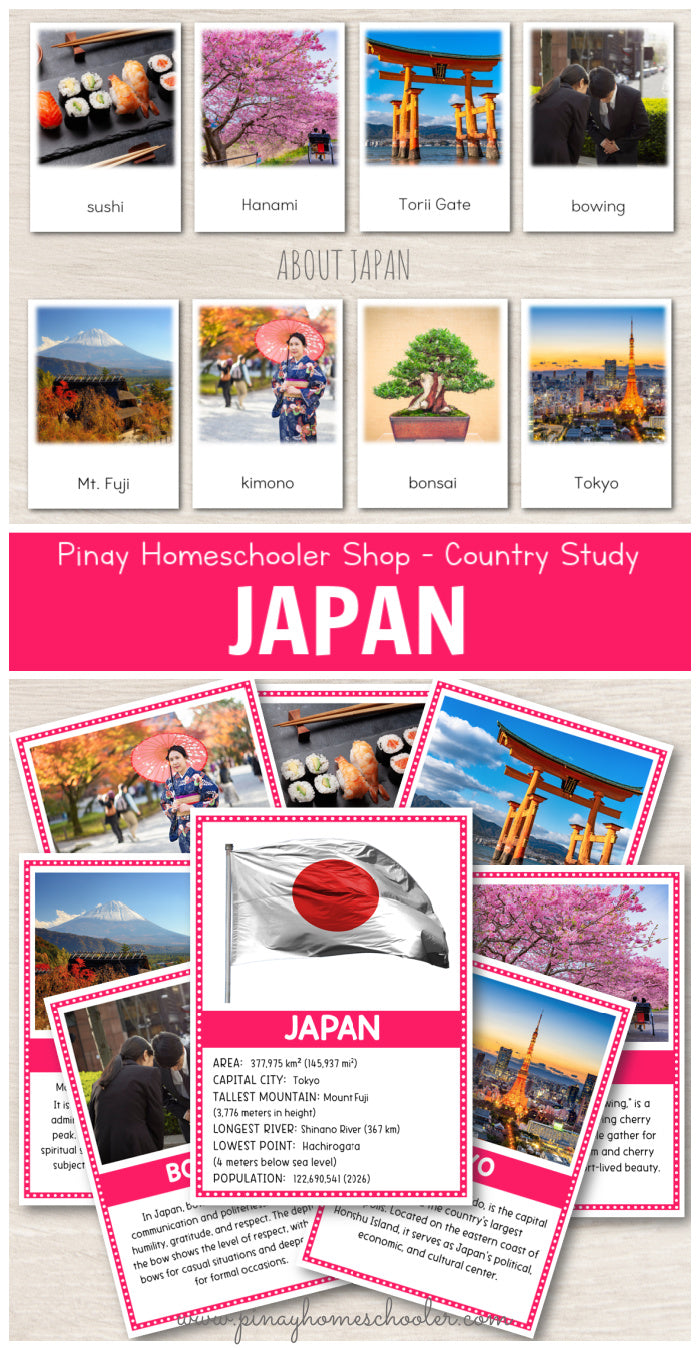 Japan- Country Study Activity Pack