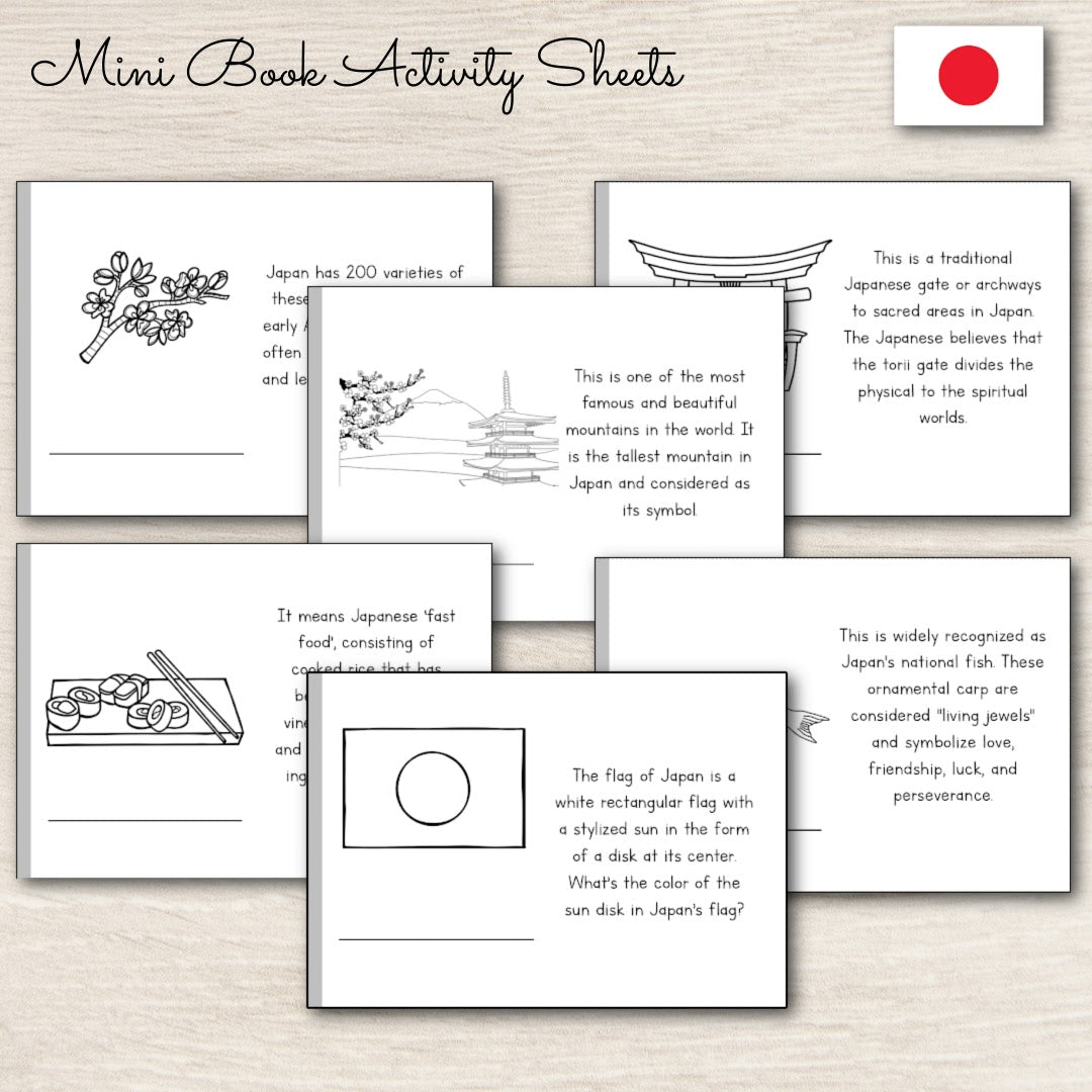 Japan Activity Pack