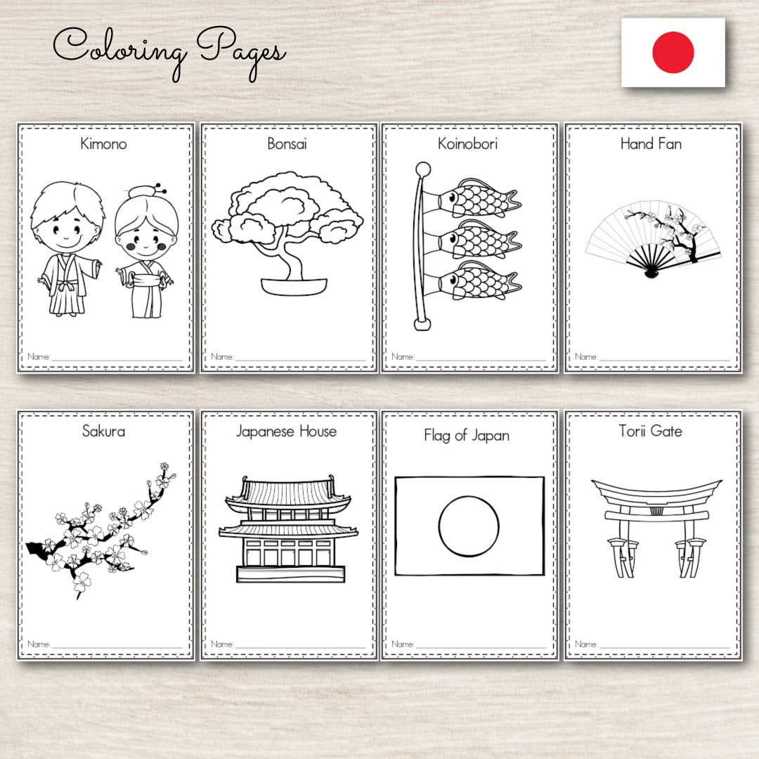 Japan Activity Pack