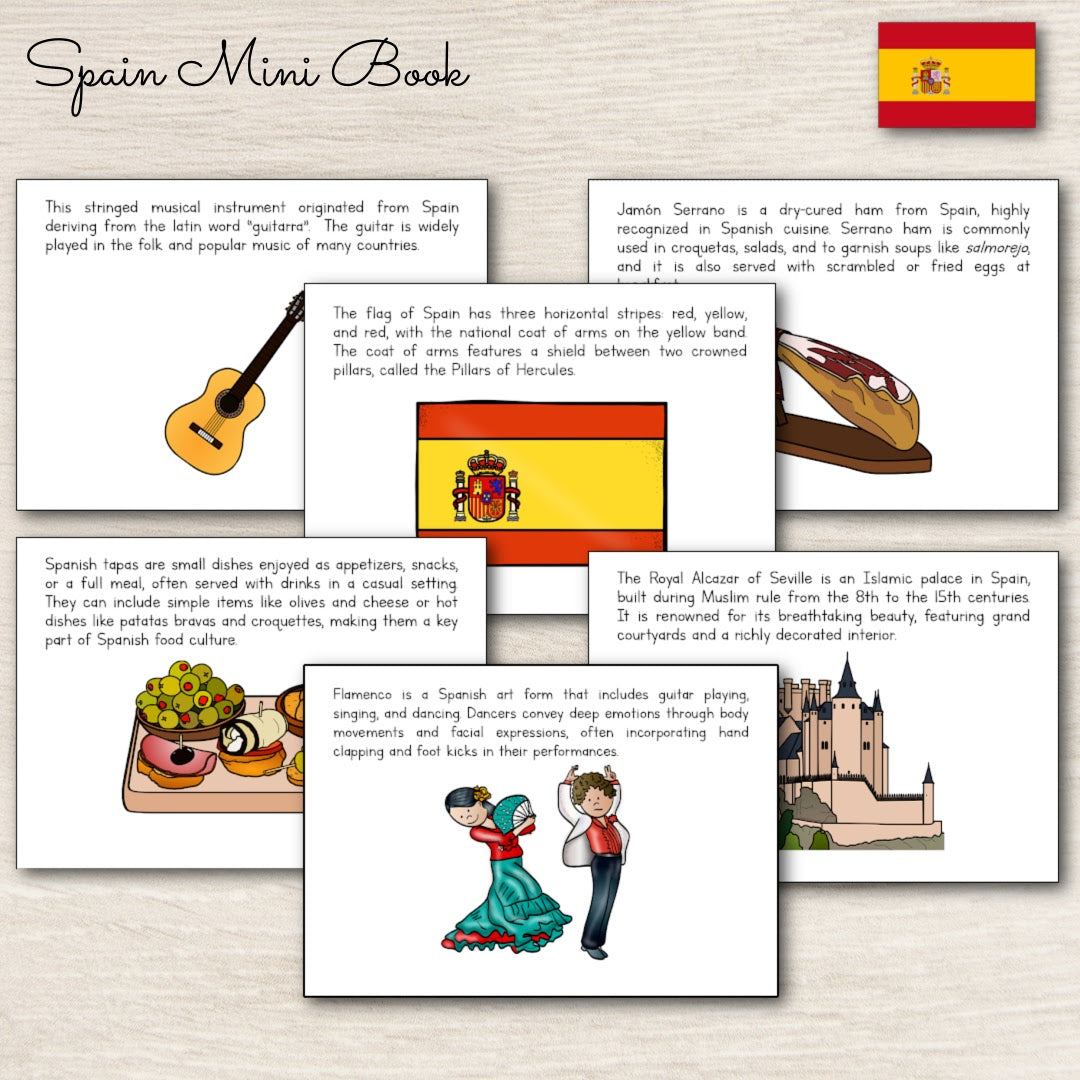 Spain Activity Pack