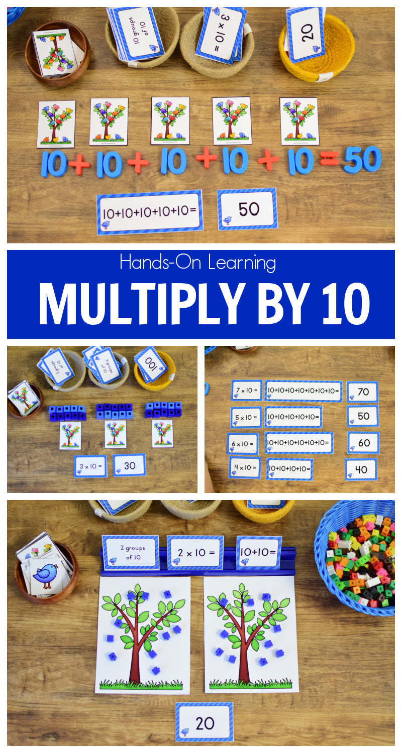 Hands-on Multiplication BUNDLE - Center Activities