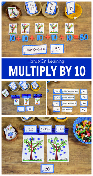 Hands-on Multiplication BUNDLE - Center Activities
