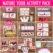 Safari Toob Nature Preschool Kindergarten Activity Pack