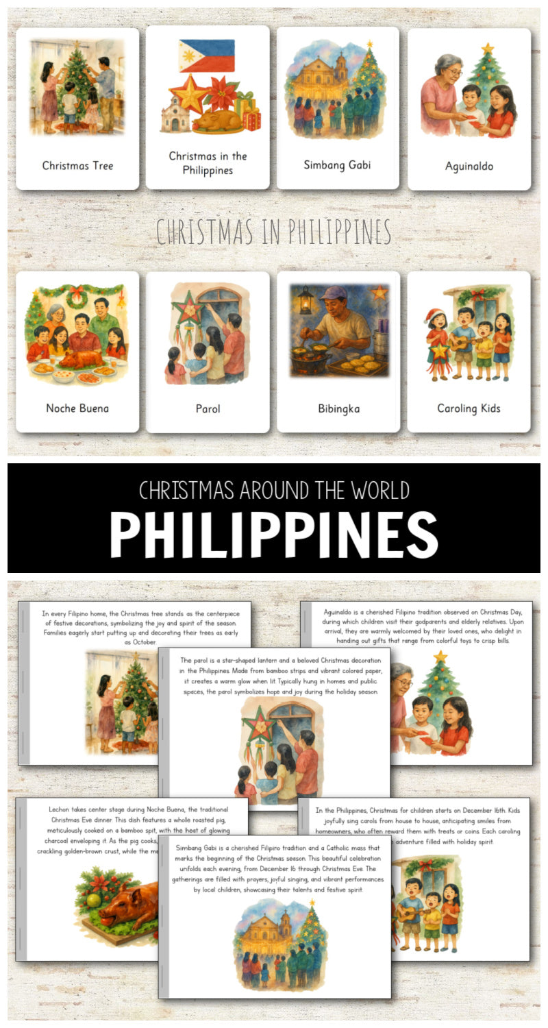 Christmas in Philippines - Montessori Inspired