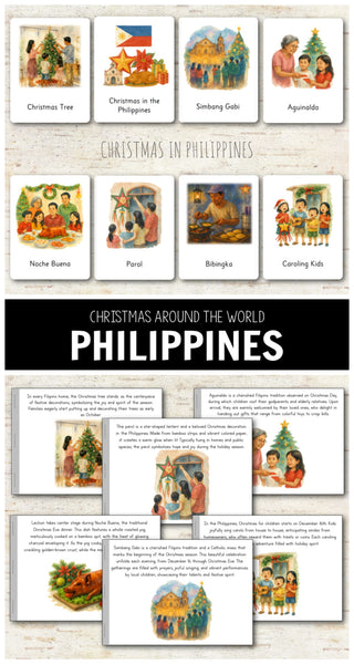 Christmas in Philippines - Montessori Inspired