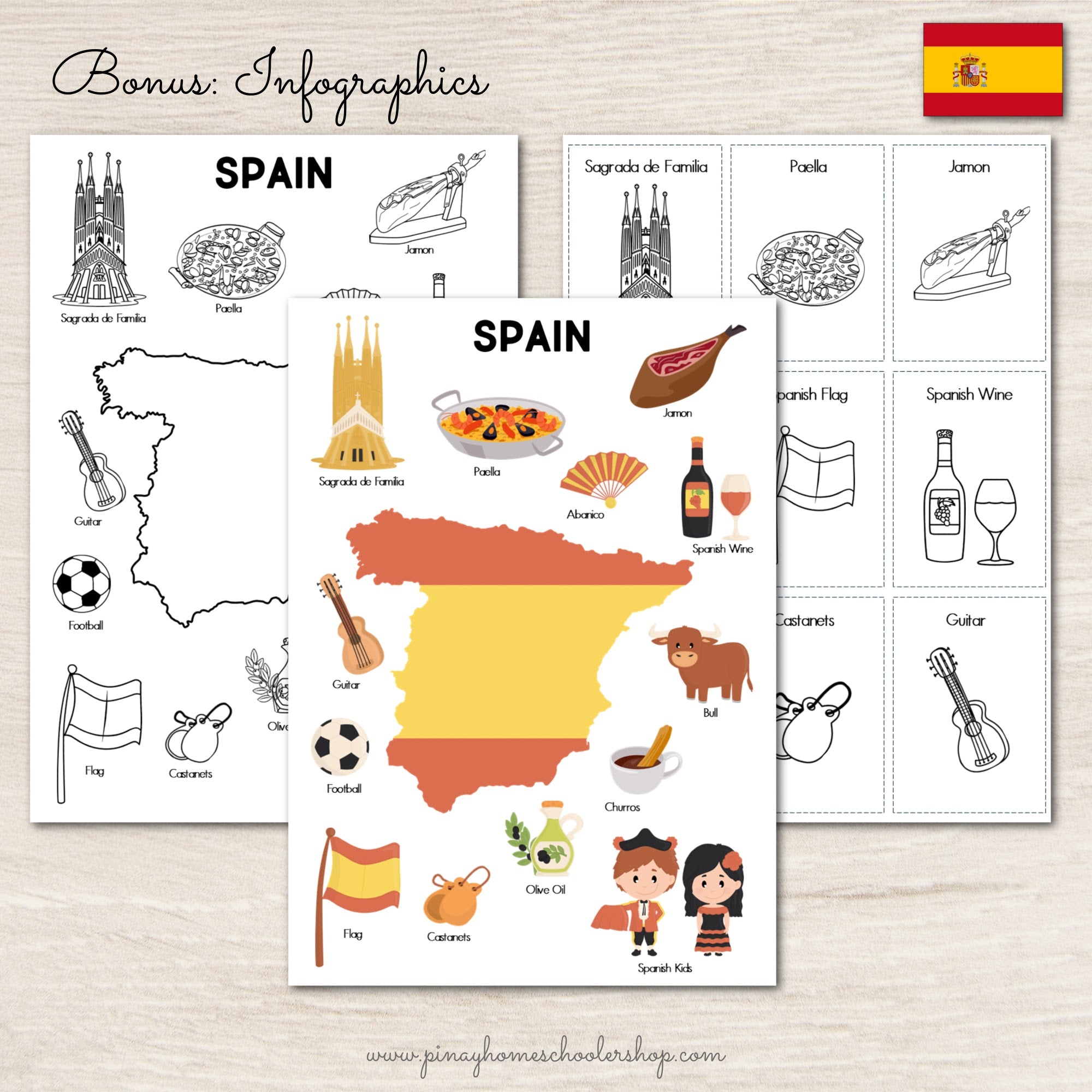 Spain Activity Pack