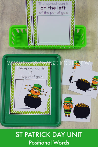 St. Patrick's Day Preschool and Kindergarten Mini Unit Activities
