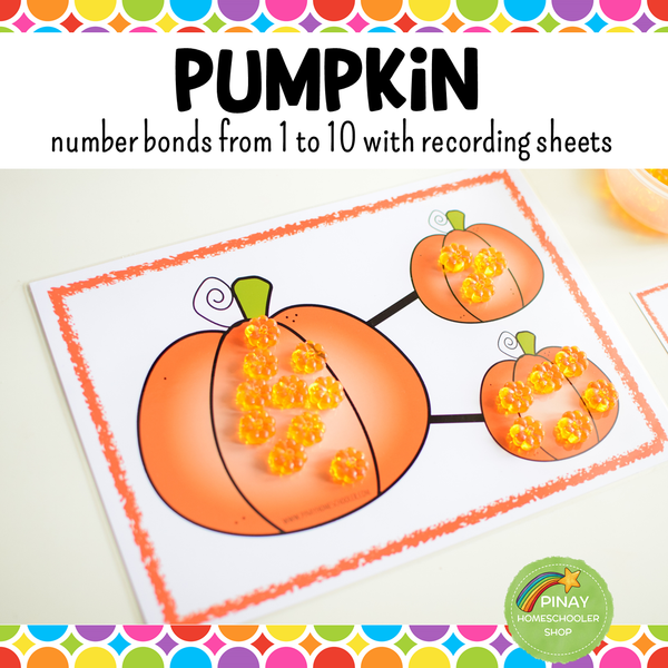 Number Bonds - Pumpkin Theme