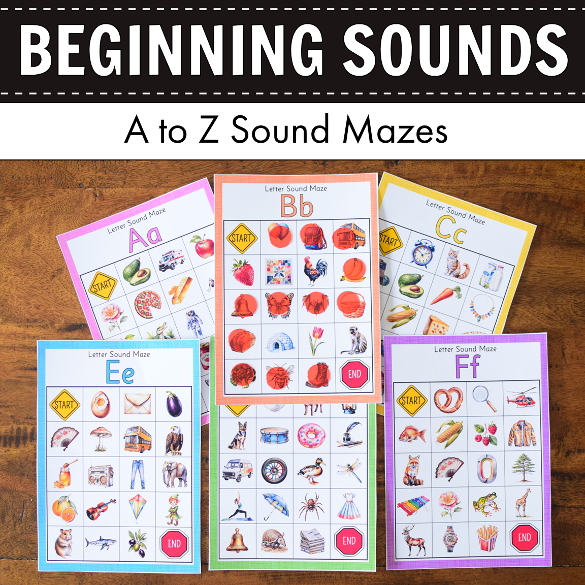 Beginning Sound Mazes