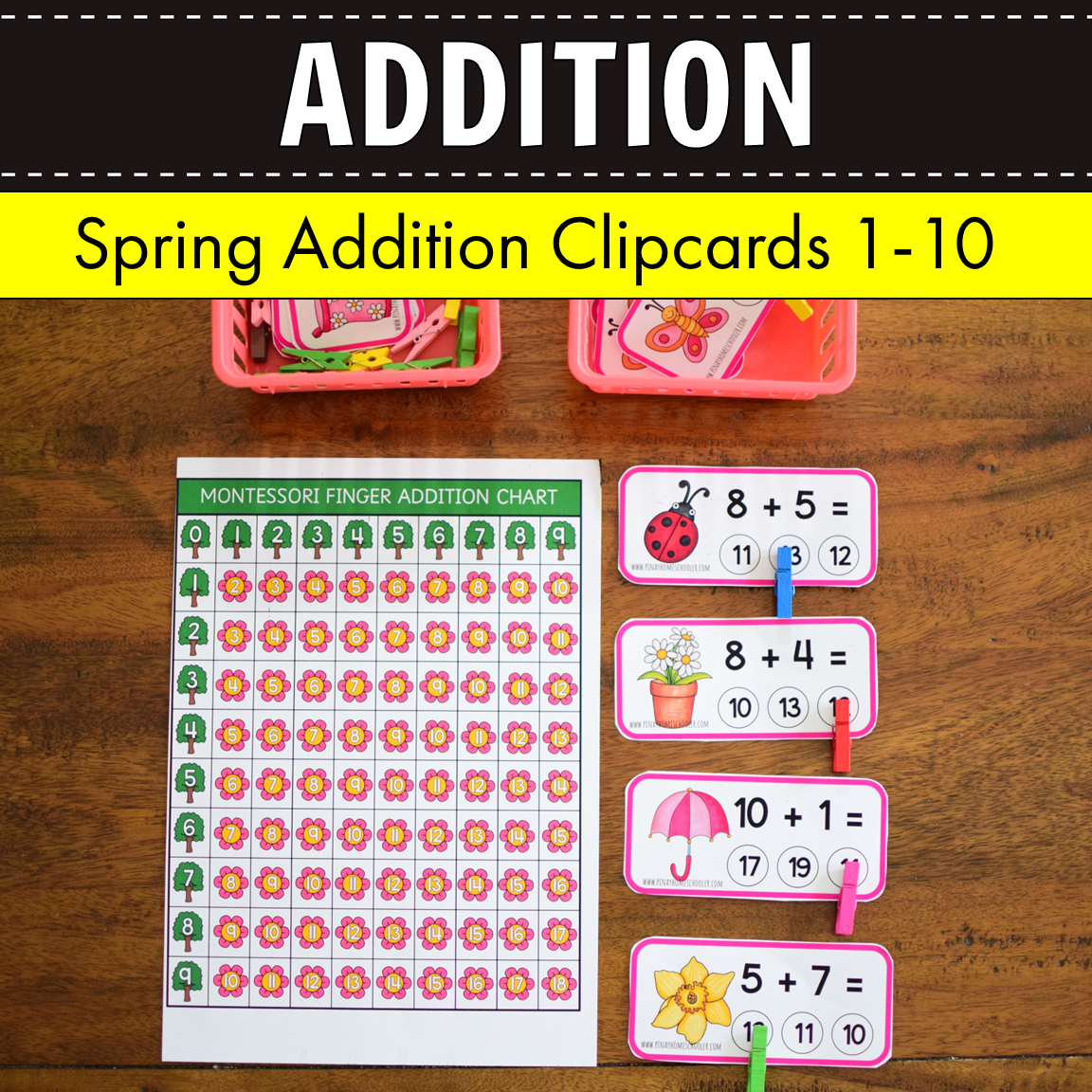 Spring Addition Clipcards