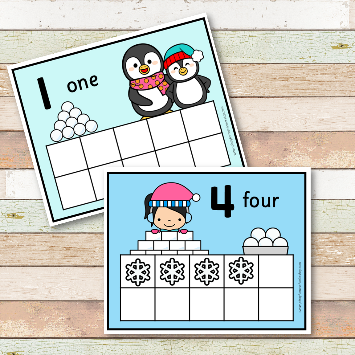 Year-Long Ten Frame Cards Growing Bundle