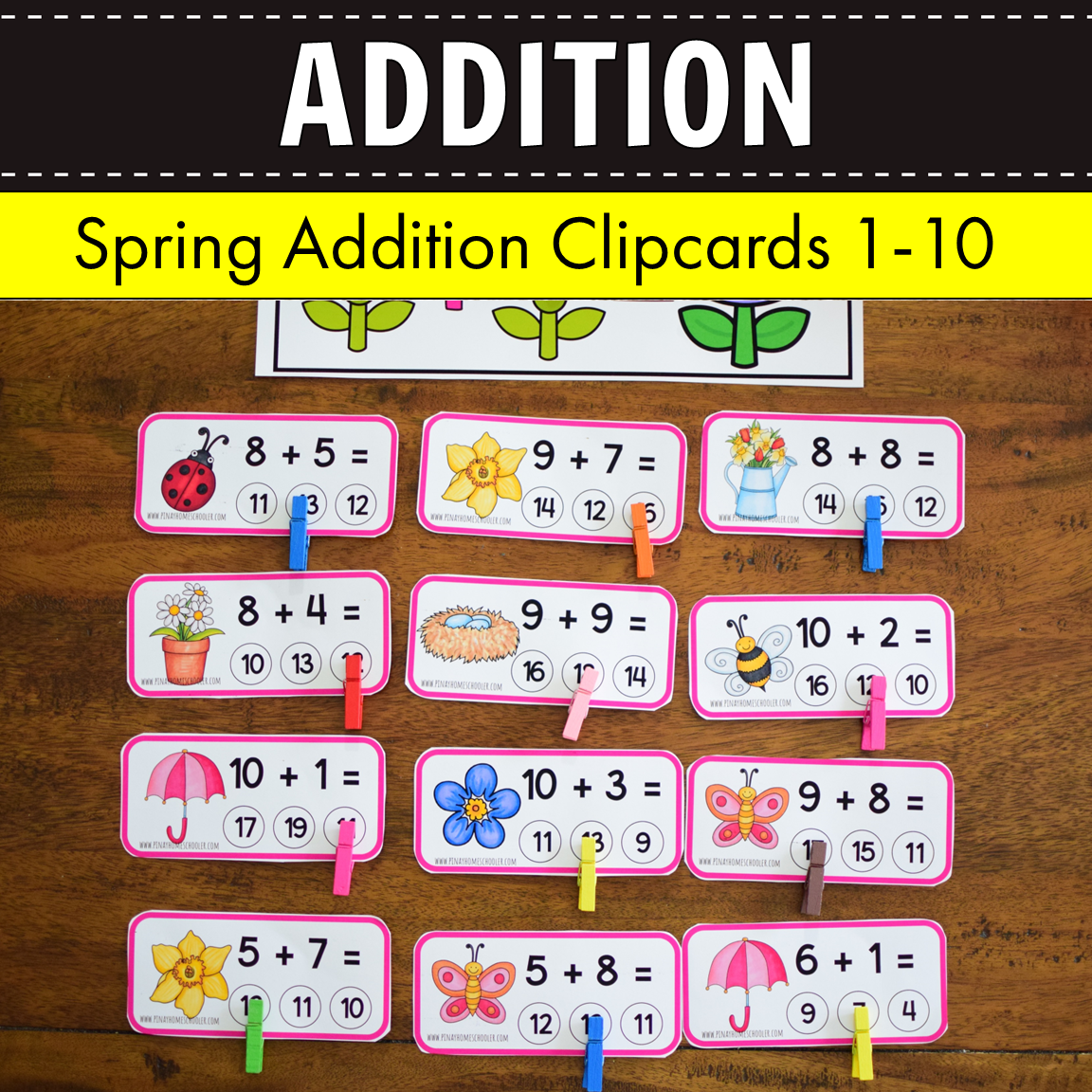 Spring Addition Clipcards