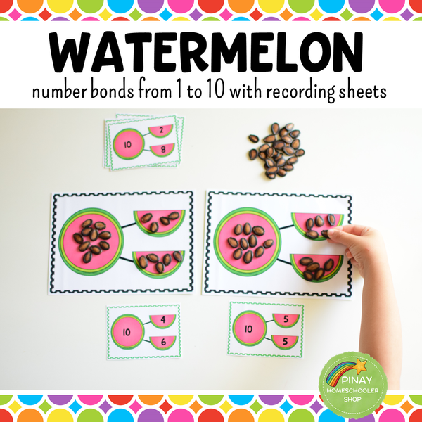 Number Bonds - Watermelon Theme