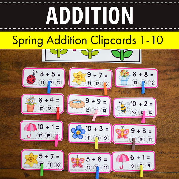 Spring Addition Clipcards