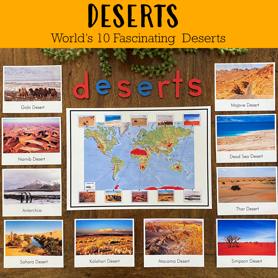 Deserts - World's 10 Fascinating Deserts