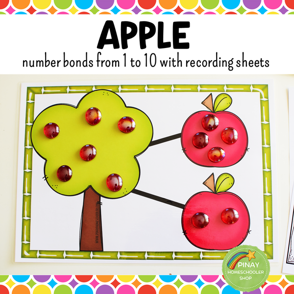 Number Bonds - Apple Themed