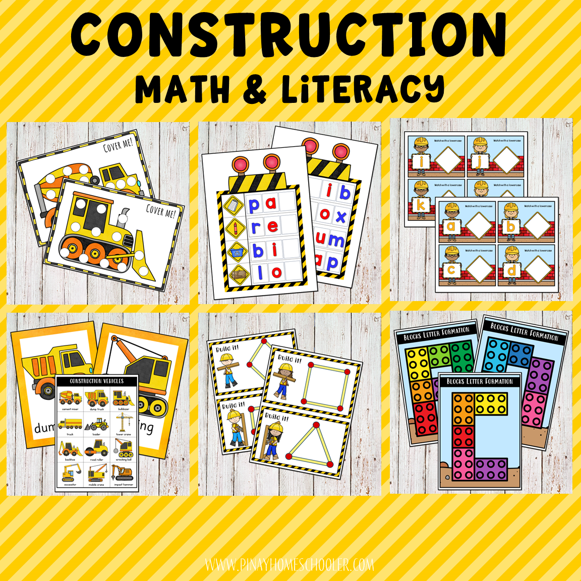 Construction and Tools Preschool Mini Unit