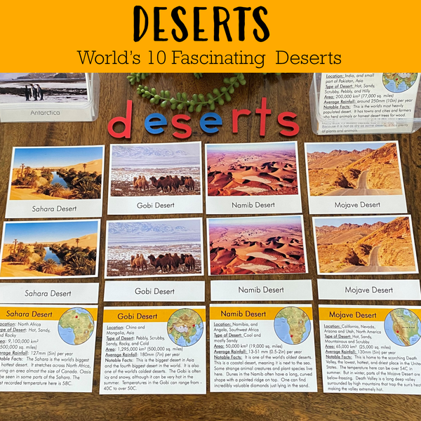 Deserts - World's 10 Fascinating Deserts