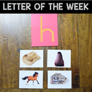 Letter of the Week - Letter H Preschool Unit
