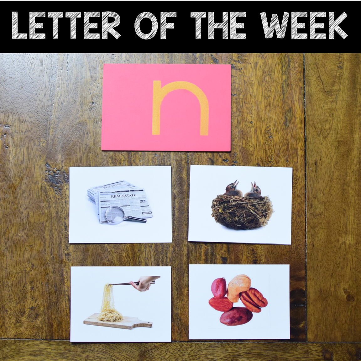 Letter of the Week - Letter N Preschool Unit