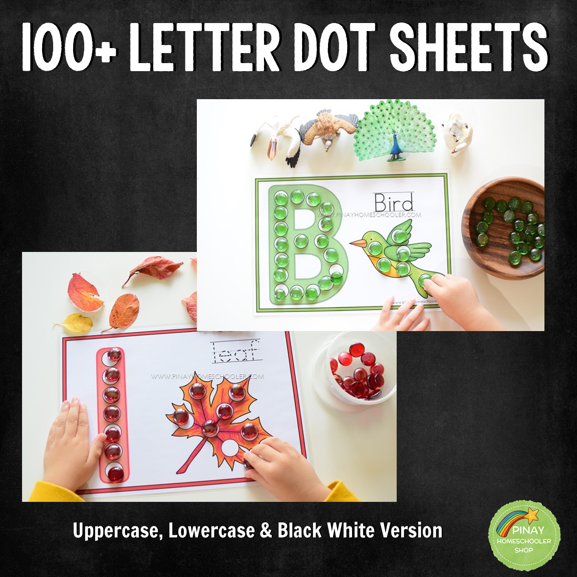 100+ Alphabet Letter Dot Activity Sheets