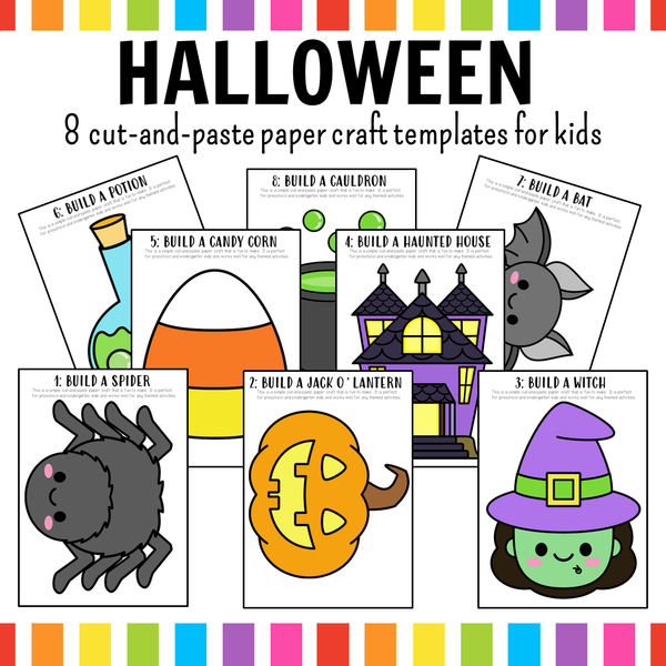 Halloween Paper  Crafts
