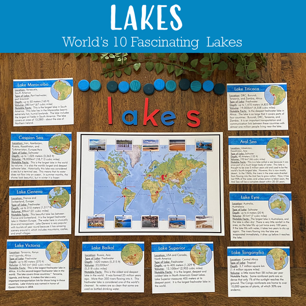 Lakes - World's 10 Fascinating Lakes