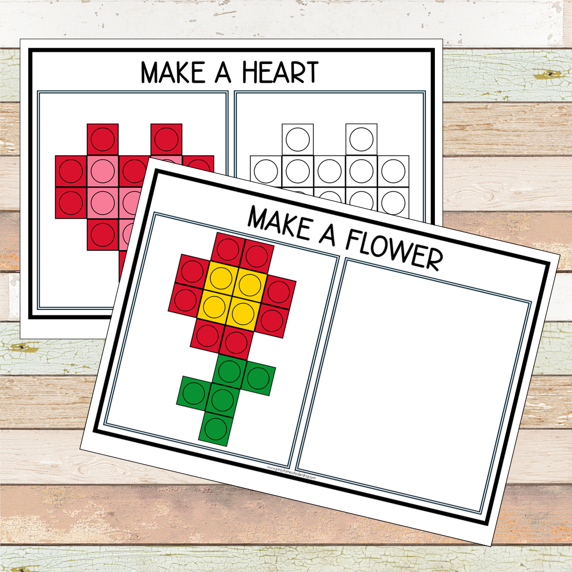 Year-Long Follow the Pattern Mats Growing Bundle