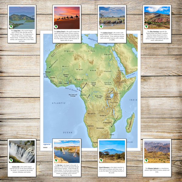 Physical Features of Africa