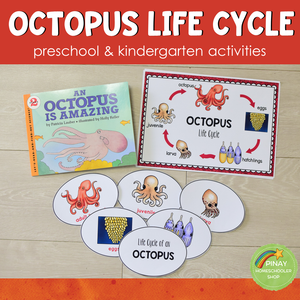 Octopus Life Cycle - Preschool & Kindergarten Science Centers