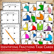 Idenitifying Fractions - Christmas