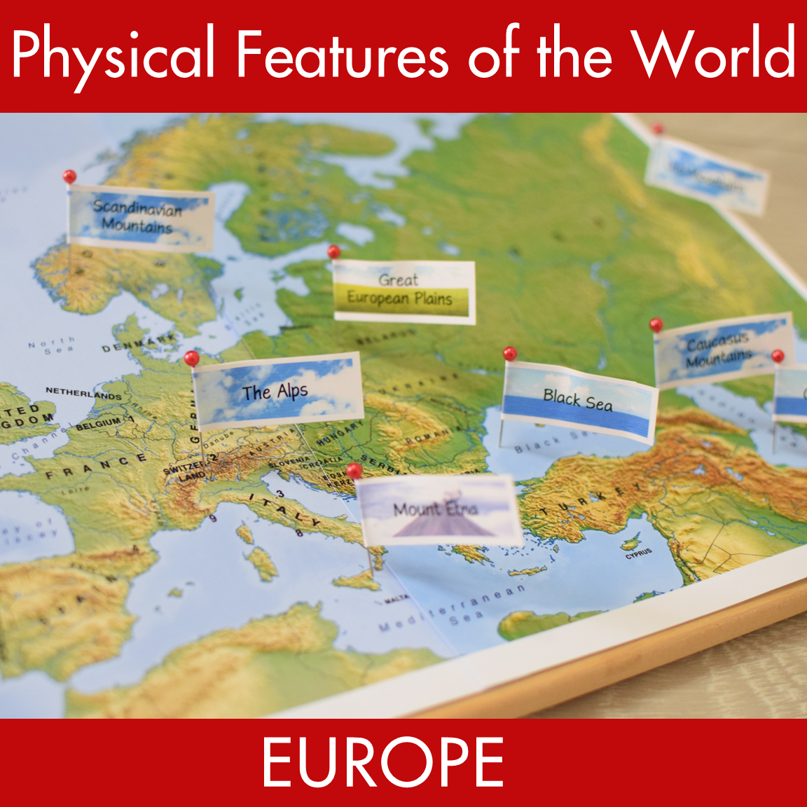 Physical Features of Europe