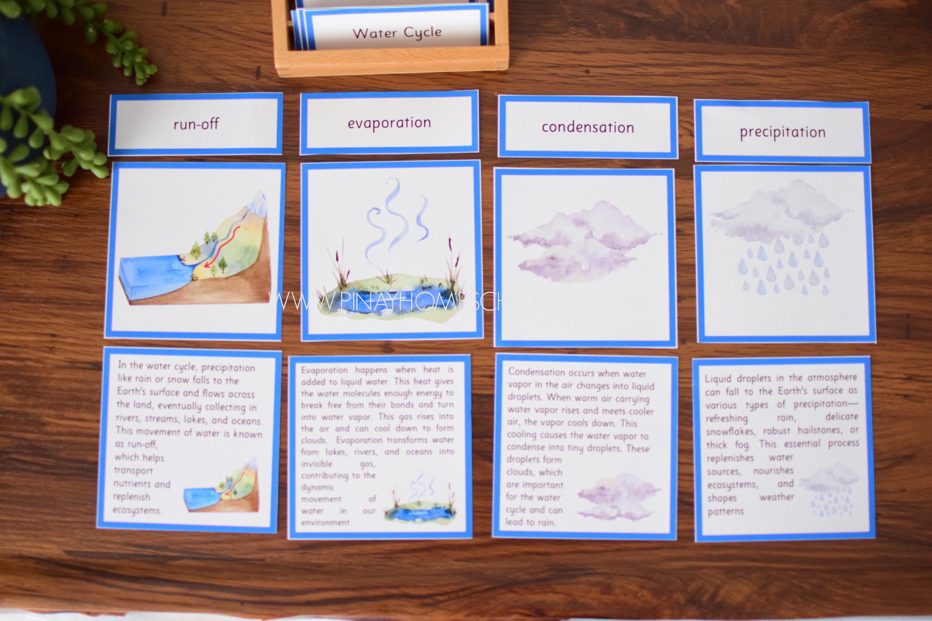 Water Cycle Montessori Inspired