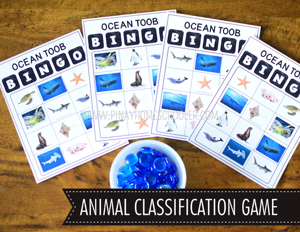 Safari Toob Ocean Preschool Kindergarten Activity Pack