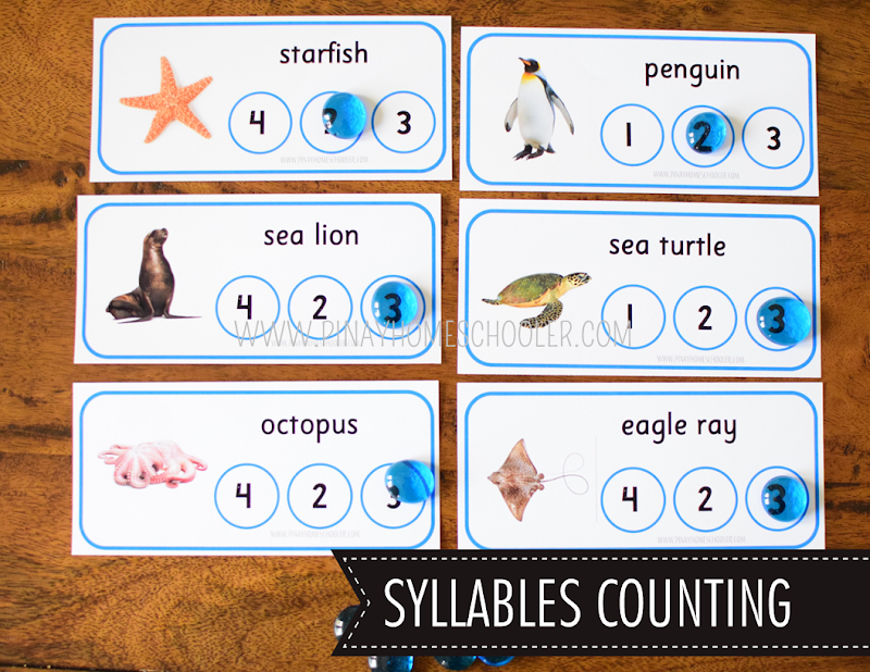 Safari Toob Ocean Preschool Kindergarten Activity Pack