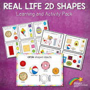 2D Shapes in Real Life Learning Pack