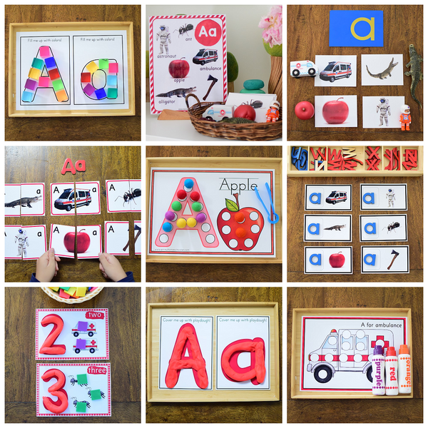 Letter of the Week - Toddler School Alphabet Curriculum COMPLETE