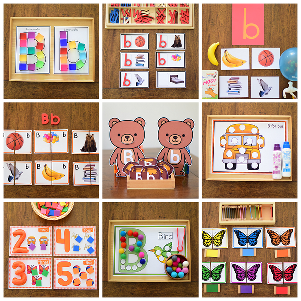 Letter B Curriculum - Letter of the Week